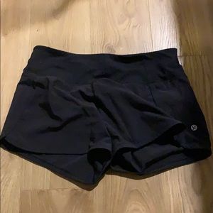 Lululemon Black Run-Time Shorts